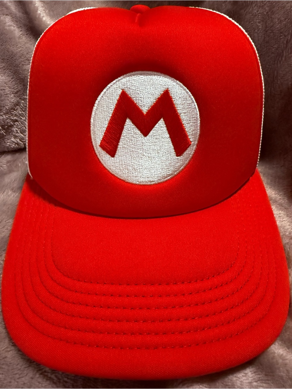 Super Mario Bros  'M' Trucker Hat - Men #Nintendo #SuperMario